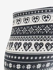 Black Maternity Christmas Leggings - Image 8 of 9