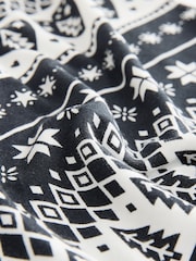 Black Maternity Christmas Leggings - Image 9 of 9