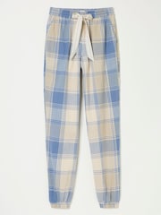 FatFace Cora Ivory Check Check Pyjama Bottoms - Image 6 of 6