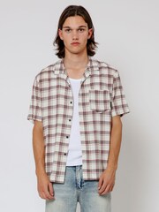 Religion White Check Shirt - Image 1 of 5