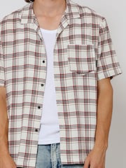Religion White Check Shirt - Image 4 of 5