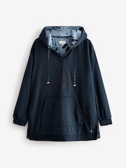 B by Ted Baker Longline Hoodie - Image 7 of 10