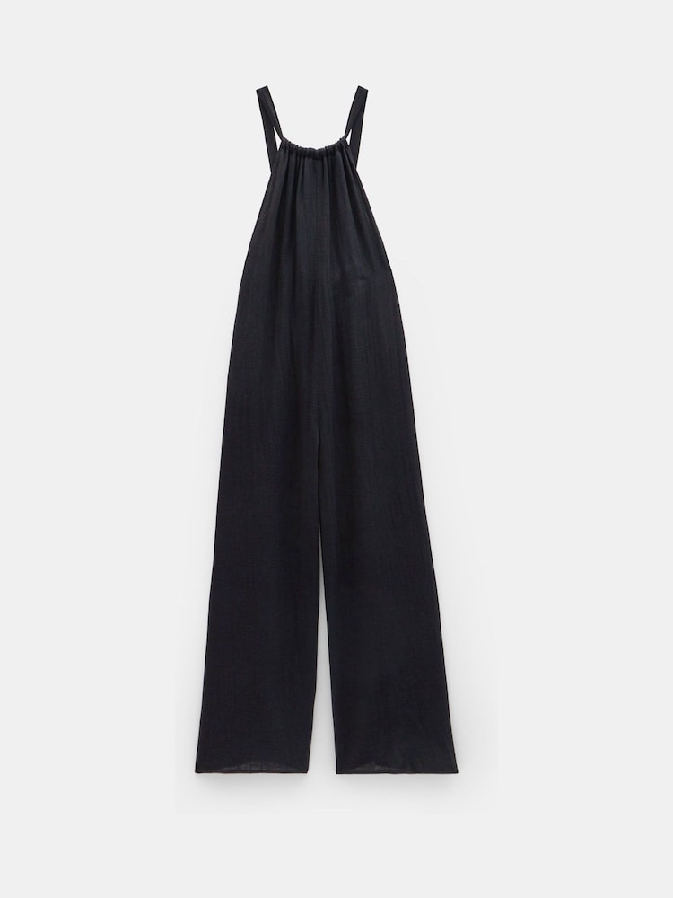 Hush Black Billy Beach 100% Cotton Jumpsuit - Image 5 of 5