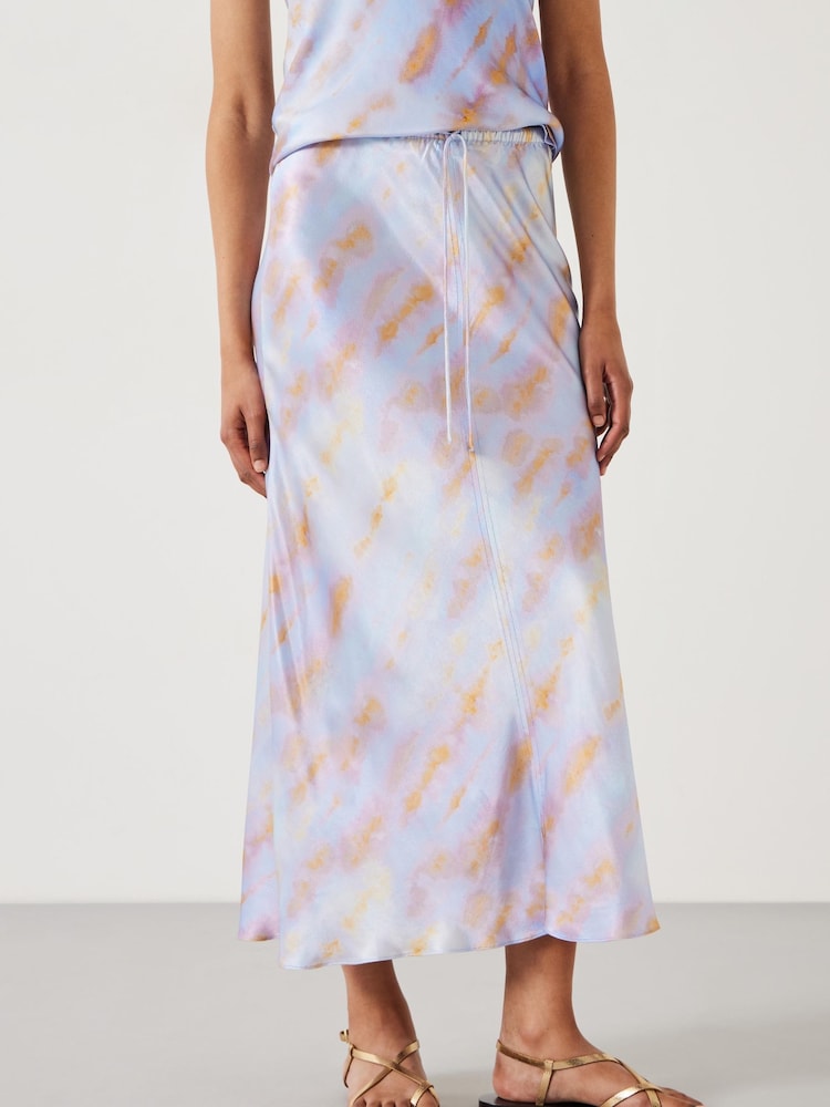 Blau - Hush Indra Satin Maxi Skirts - Bild 2 von 5 Blau - Hush Indra Satin Maxi Skirts - Bild 2 von 5