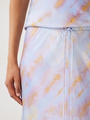 Hush Blue Indra Satin Maxi Skirts - Image 4 of 5