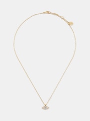 Hush Gold Tone Evil Eye Necklace - Image 1 of 3