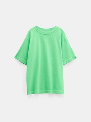 Hush Green Flo Oversized 100% Cotton T-Shirt - Image 4 of 4