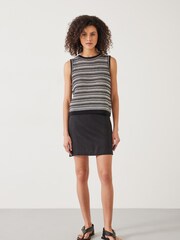 Hush Black Sunny Mini  Skirts - Image 1 of 4