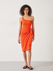 Hush Orange 100% Cotton Ruby Sarong - Image 1 of 5