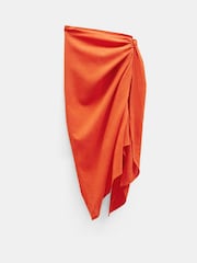 Hush Orange 100% Cotton Ruby Sarong - Image 5 of 5