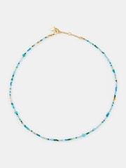 Hush Gold Hush Gold Tone Maisie Multi Beaded Necklace - Image 1 of 3