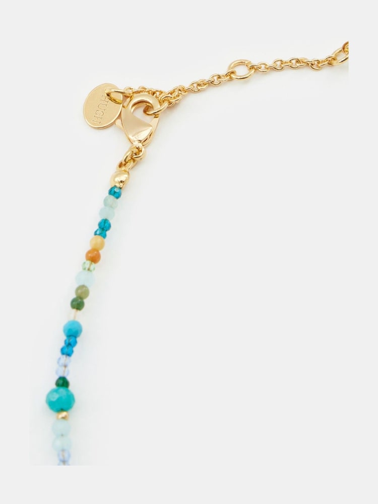 Hush Gold Hush Gold Tone Maisie Multi Beaded Necklace - Image 2 of 3