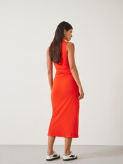 Hush Orange Sleeveless Judy Jersey Midi Dress - Image 3 of 4