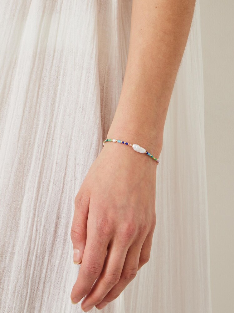 Hush Tone Maura Glass Bead Bracelet - Bild 4 von 4