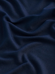 Laura Ashley Navy Modal Lace Trim Nightie - Image 8 of 8