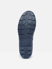 Joules Printed Navy Blue Adjustable Tall Wellies - Image 5 of 5