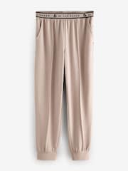 B by Ted Baker Pink Ribbed Cuffed Joggers - Image 6 of 9