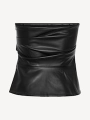 Rotate Black Bardot Draped Top - Image 6 of 7