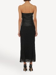 Rotate Black Lace Midi Skirt - Image 2 of 5
