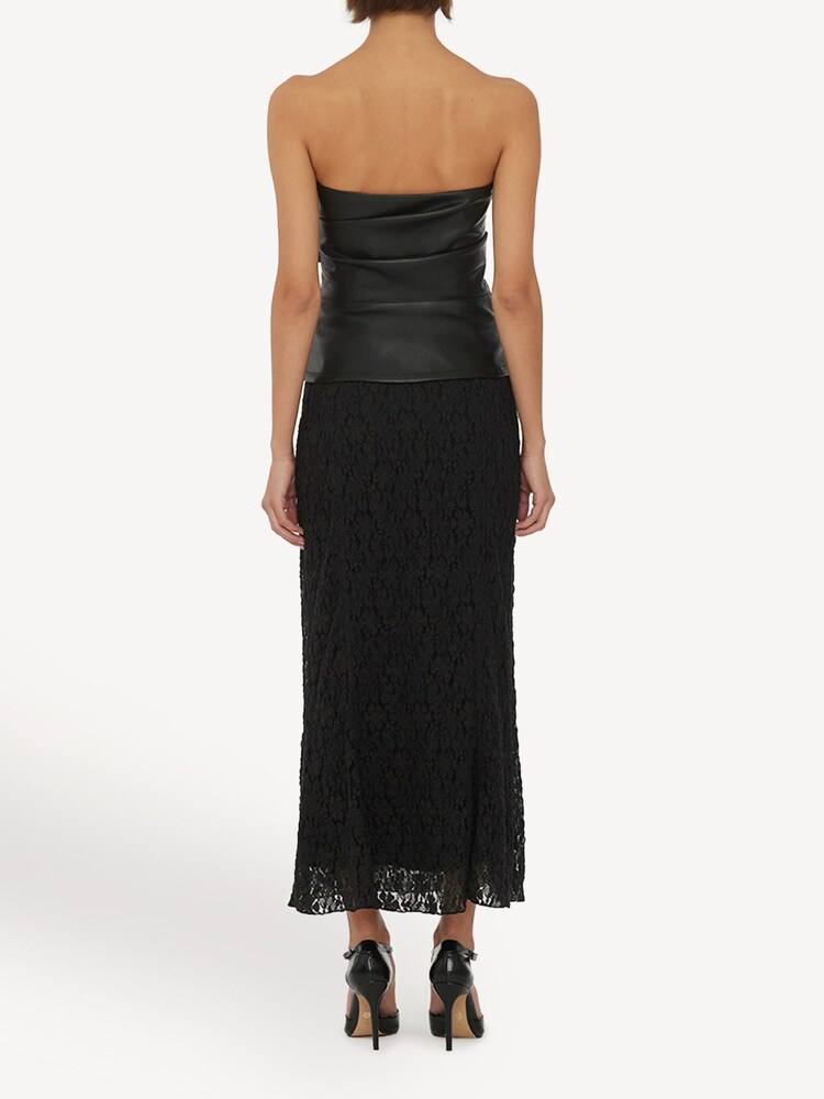 Rotate Black Lace Midi Skirt - Image 2 of 5