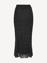 Rotate Black Lace Midi Skirt - Image 5 of 5