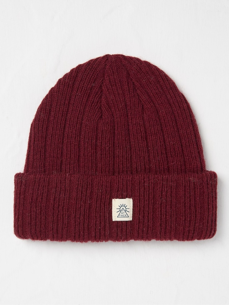 FatFace Red Beanie - Image 1 of 2 FatFace Red Beanie - Image 1 of 2