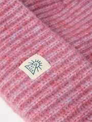 FatFace Pink Beanie - Image 2 of 2