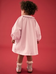 Pink Stripe Print 100% Cotton Shirt Dress (3mths-8yrs) - Image 2 of 8