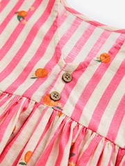 Pink Stripe Boxy Summer Dress (3mths-8yrs) - Image 7 of 8