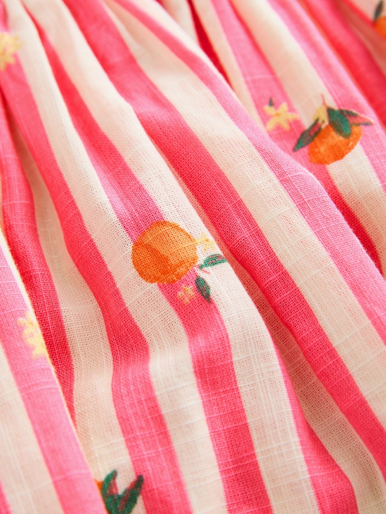 Pink Stripe Boxy Summer Dress (3mths-8yrs) - Image 8 of 8