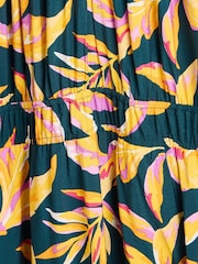 Oliver Bonas – Midikleid mit tropischem Floral Muster - Bild 5 von 6