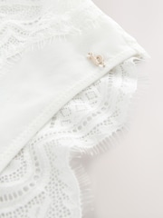B by Ted Baker Ivory Tummy Control High Waist Briefs - Image 7 of 8