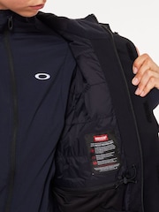Oakley Womens Thermo Nuclear Protection Throw Back Times Insulated Snow Black Jacket - Image 4 of 10