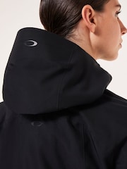 Oakley Womens Thermo Nuclear Protection Throw Back Times Insulated Snow Black Jacket - Image 7 of 10