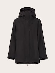 Oakley Womens Thermo Nuclear Protection Throw Back Times Insulated Snow Black Jacket - Image 8 of 10