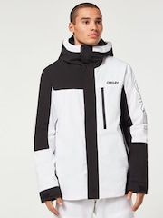 Oakley Mens Thermo Nuclear Protection Throw Back Times Full Zip Insulated Ski Jacket - Image 1 of 10