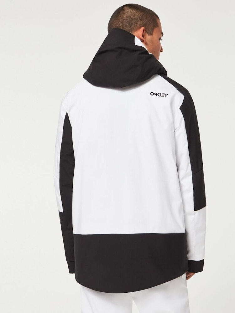 Oakley Mens Thermo Nuclear Protection Throw Back Times Full Zip Insulated Ski Jacket - Image 2 of 10 Oakley Mens Thermo Nuclear Protection Throw Back Times Full Zip Insulated Ski Jacket - Image 2 of 10