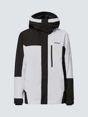 Oakley Mens Thermo Nuclear Protection Throw Back Times Full Zip Insulated Ski Jacket - Image 8 of 10