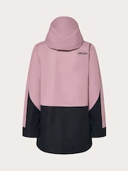 Oakley Pink Thermo Nuclear Protection Throw Back Times Full Zip Insulated Snow Jacket - Image 9 of 9