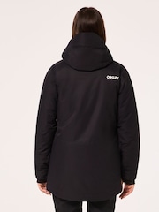 Oakley Thermo Nuclear Protection Throw Back Times Full Zip Insulated Snow Black Jacket - Image 2 of 9