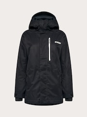 Oakley Thermo Nuclear Protection Throw Back Times Full Zip Insulated Snow Black Jacket - Image 7 of 9