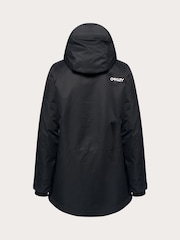 Oakley Thermo Nuclear Protection Throw Back Times Full Zip Insulated Snow Black Jacket - Image 8 of 9