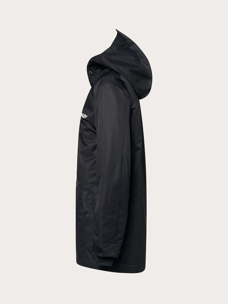 Oakley Thermo Nuclear Protection Throw Back Times Full Zip Insulated Snow Black Jacket - Image 9 of 9