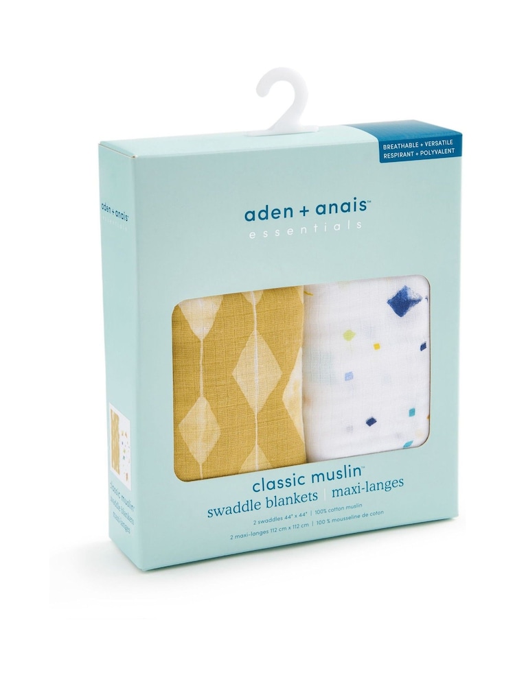 Cobertor de musselina de algodão Aden + Anais Essentials 2 - Imagem 1 de 11