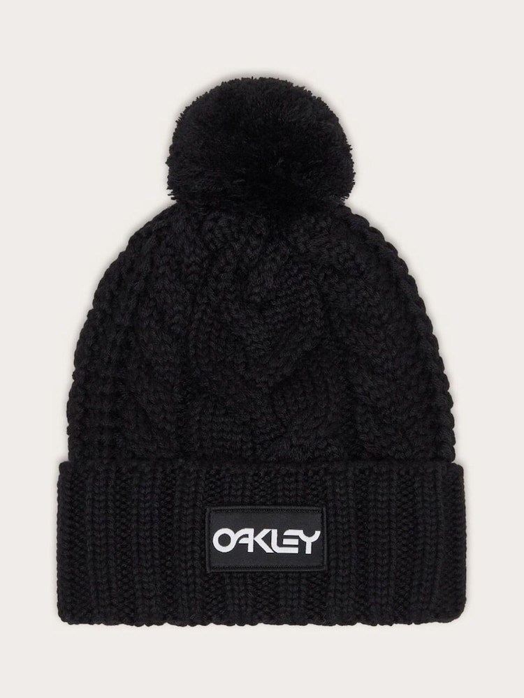Oakley Womens Harper Pom Winter Knitted Beanie - Image 2 of 3
