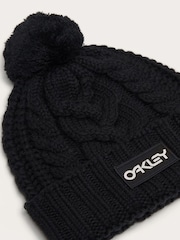 Oakley Womens Harper Pom Winter Knitted Beanie - Image 3 of 3