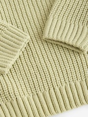 Green Knitted Crew Neck Jumper (3mths-7yrs) - Image 7 of 8