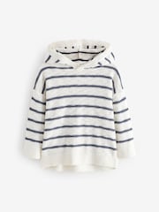 Ecru Stripe Knitted Hoodie (3mths-7yrs) - Image 1 of 4