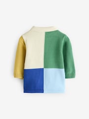 Green Hotchpotch Knitted Rugby Shirt (3mths-7yrs) - Image 6 of 7