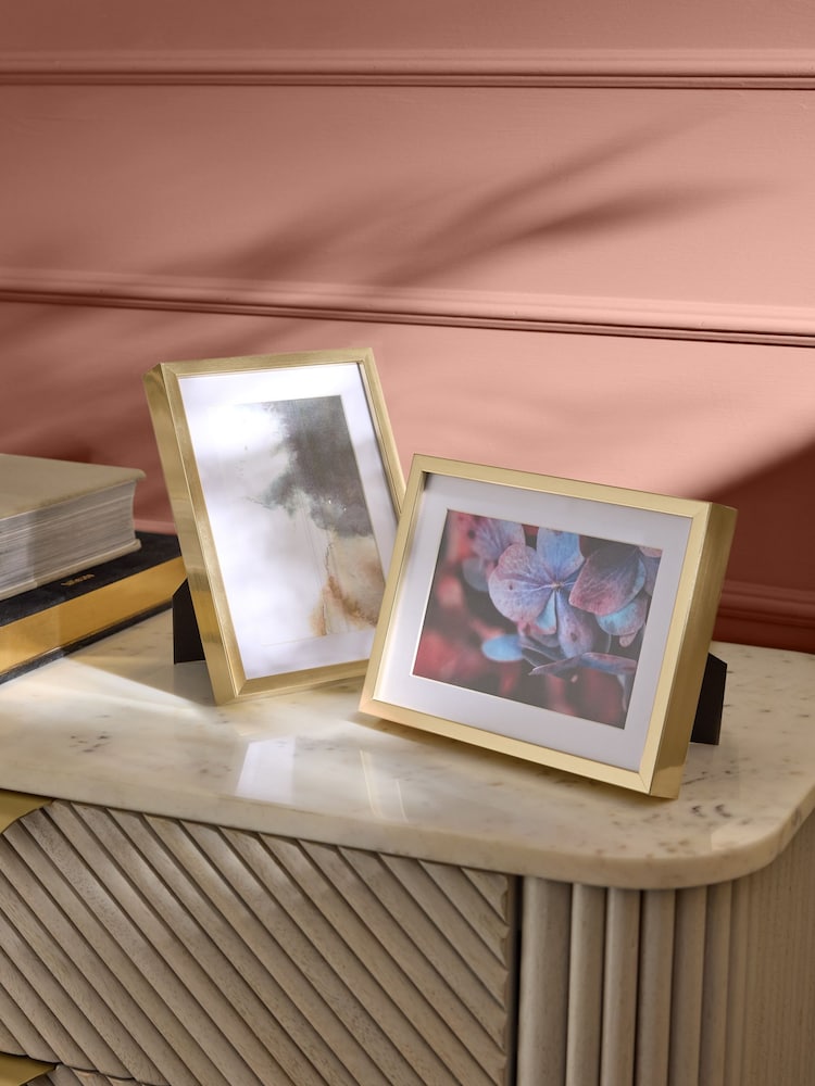 Set of 2 Hadley fotografski okvir; okvir za fotografije - Slika 2 iz 5 Set of 2 Hadley fotografski okvir; okvir za fotografije - Slika 2 iz 5
